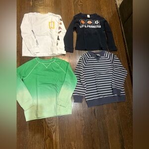 Size 6 long sleeve shirts for boys